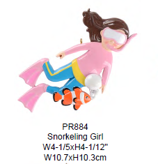 Snorkeling Girl - Resin