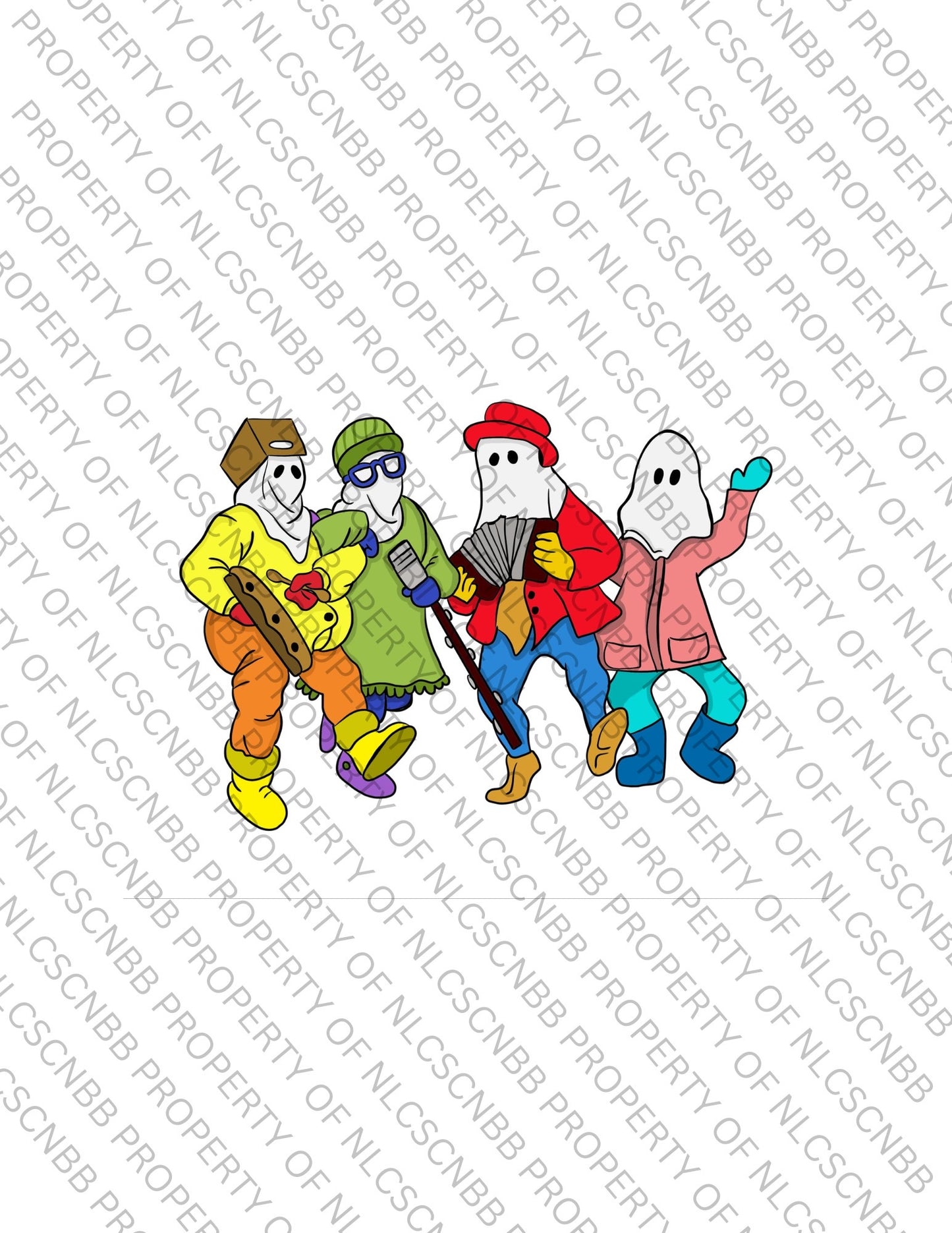 NLCS Exclusive Mummers Resin Ornaments