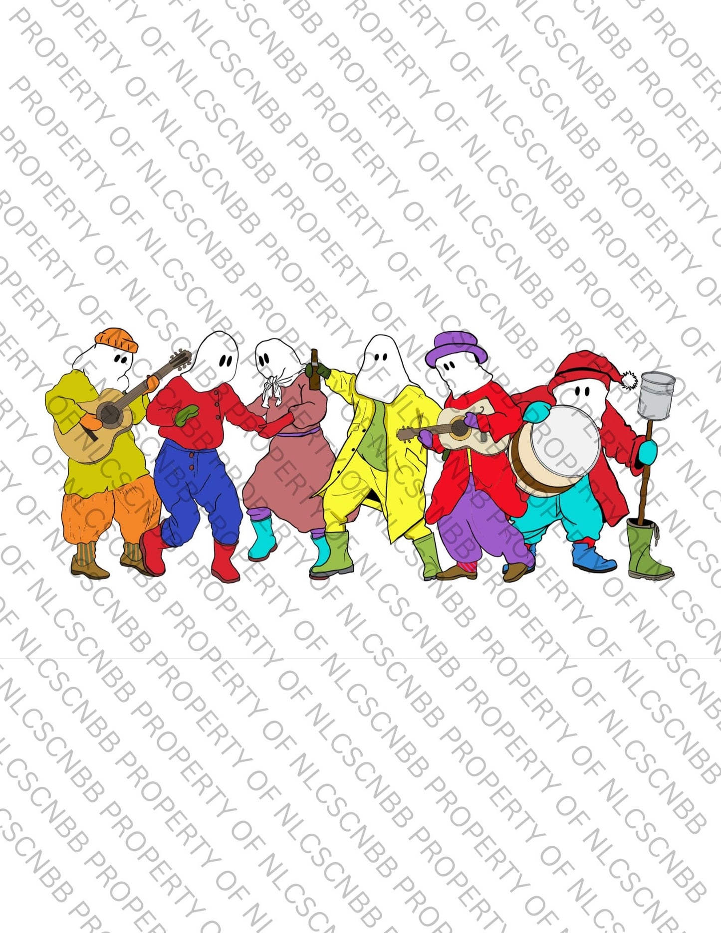 NLCS Exclusive Mummers Resin Ornaments