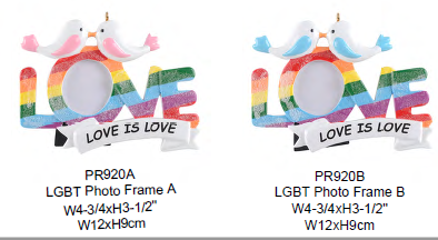 Pride Bird Frames - Resin