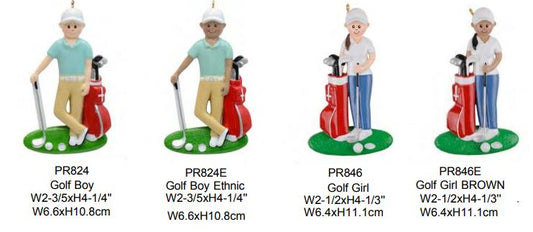 Golfers - Resin