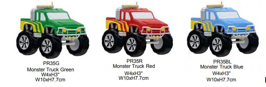 Monster Trucks - Resin