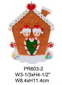 Gingerbread House Family - Resin