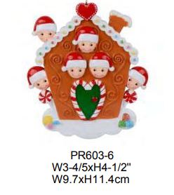 Gingerbread House Family - Resin