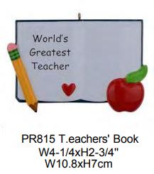 Teacher - Book - Resin