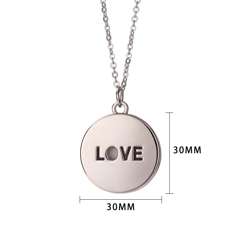 Round Love Necklace - In-Stock Central